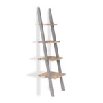 Florence dove grey ladder shelf