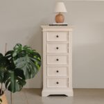 Georgian Style Tallboy in Vintage Cream