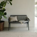 Queensbury dining bench in bottle green
