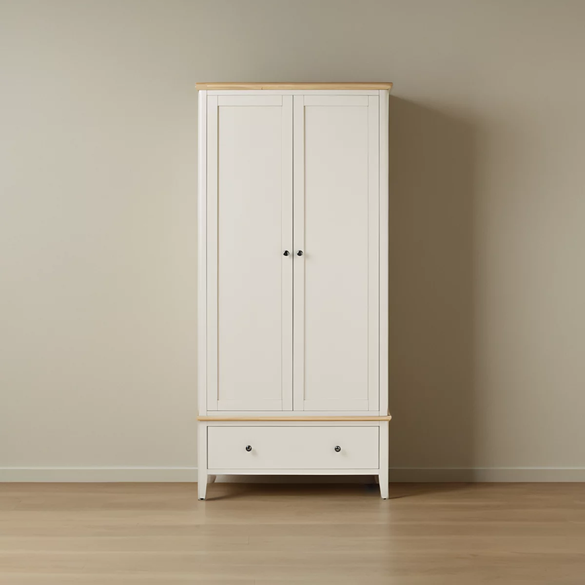 Pembroke Wardrobe in Pebble