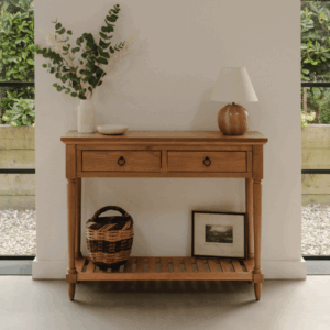 Blenheim Large Oak Console Table