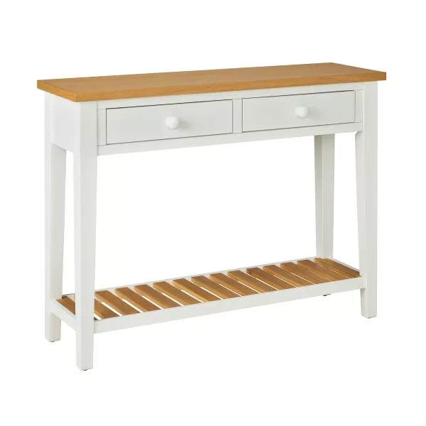 Ludlow White Large Console Table