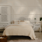 Louis Bed White