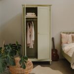 Cromwell Wardrobe in Pale Olive